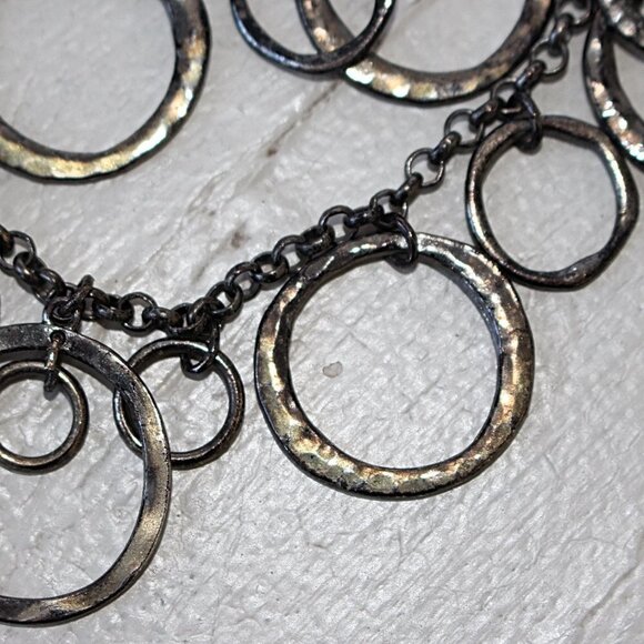 Jewelry Bundle - Bronze - Express signed Concentric Circle, Mona Lisa, Chain Kno - Picture 14 of 15